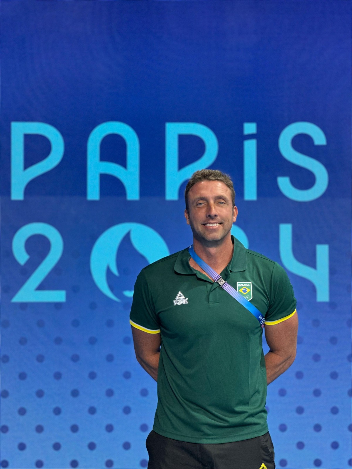 Rogerio Karfunkelstein credenciado nos Jogos Olímpicos Paris 2024